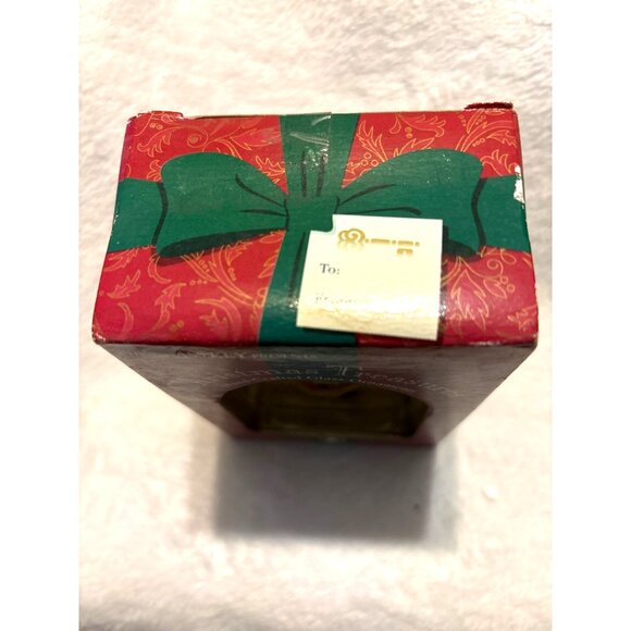 Old World Santa Ornament Brass Key Christmas Hand-Crafted Glass Miniatures VTG - Picture 6 of 10